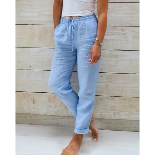 Comfortable Drawstring Summer Pants