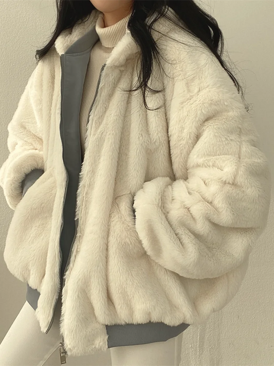 Women's Teddy Lined Puffer Jacket