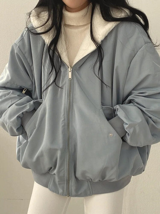 Women's Teddy Lined Puffer Jacket