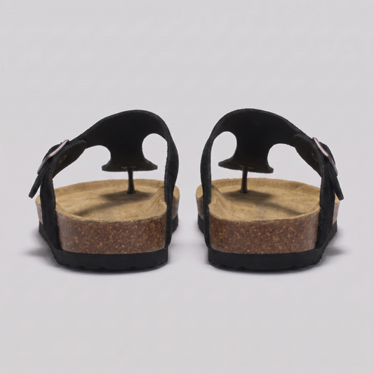 Buckle Strap Toe Post Sandals For Men