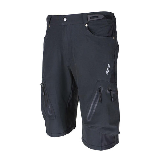 Men's Breathable Cycling Shorts With Zip Pockets