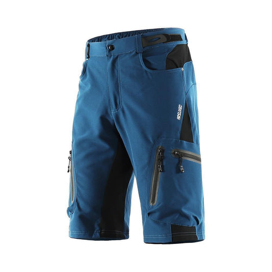 Men's Breathable Cycling Shorts With Zip Pockets