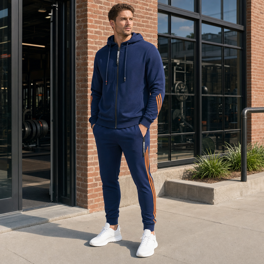 Men's Two-Piece Tracksuit Set - lifestyle shot