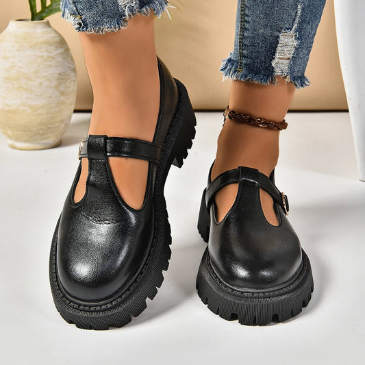 Platform Mary Jane Orthopedic Shoes