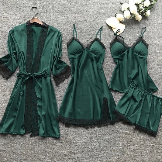 Luxe Satin Two-Piece Pyjama Set