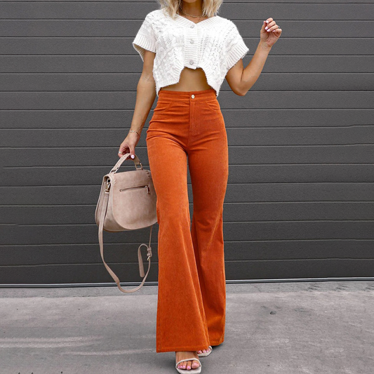 High Waisted Flare Pants