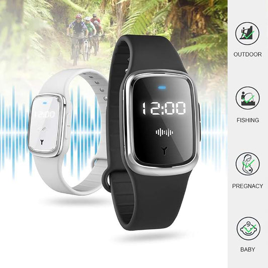 Ultrasonic Mosquito Wristband With LED Display