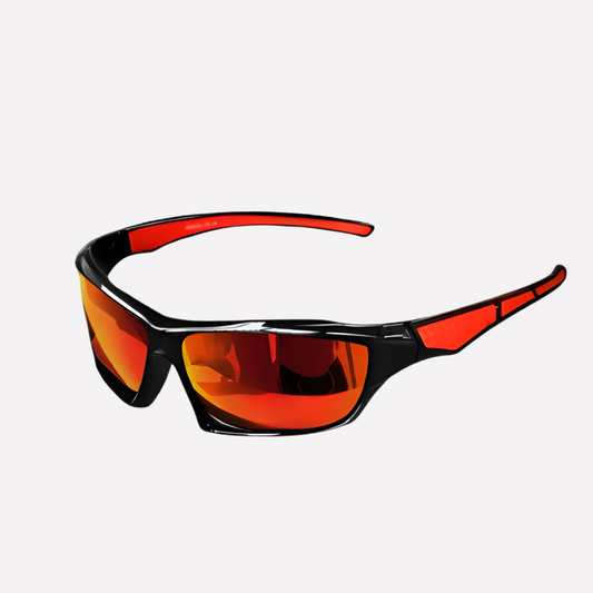 Wraparound Polarised Sport Sunglasses With UV400 Lenses