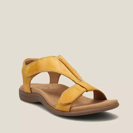 Women's Soft Sole Adjustable T-Strap Sandals