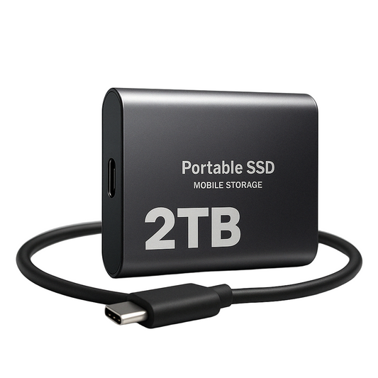 Compact Portable SSD Drive For Fast Backups