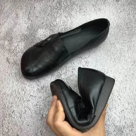 Supportive Leather Shoes With Arch Support