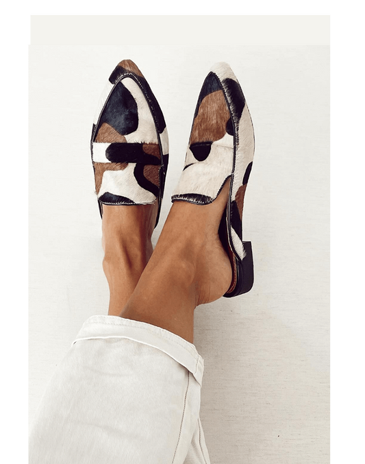 Pointed Toe Orthopedic Loafers With Arch Support
