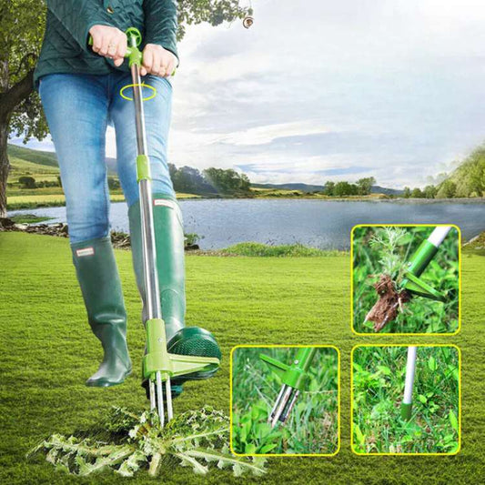 Stand-Up Claw Weed Puller Tool