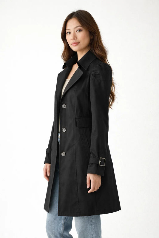 Elegant Women's Trench Coat for Everyday and Office