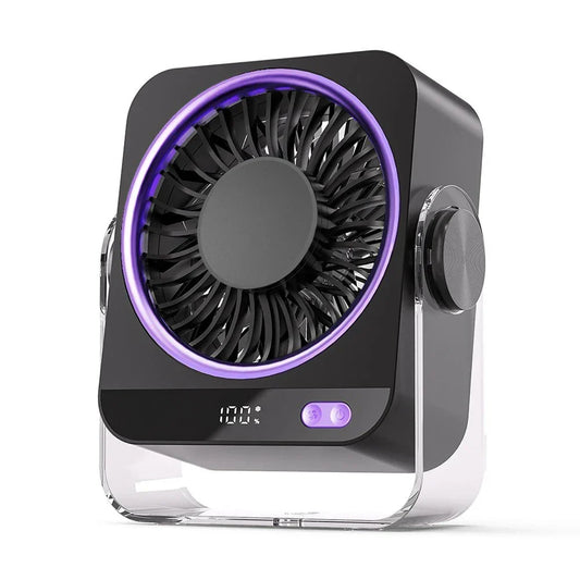 Compact Rechargeable Cordless Desk Fan