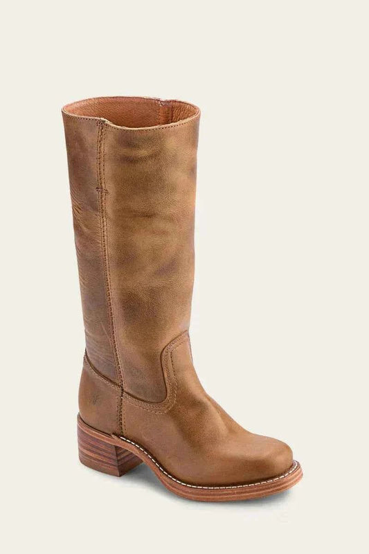 Western Block Heel Boots for Women