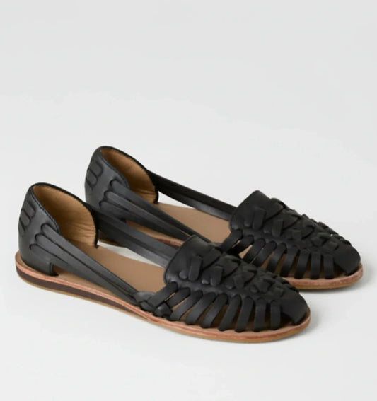 Contoured Woven Orthopedic Slip-On Mules