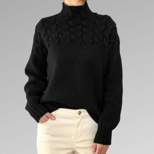 Reagan Women's Elegant Turtleneck Sweater