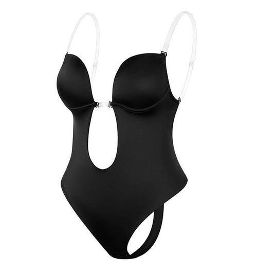 Lina Deep V-Neck Backless Body Shaper