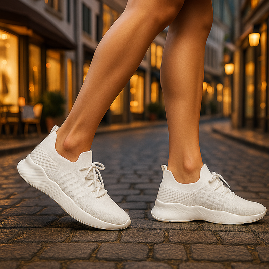 Memory Foam Cushioned Shoes With Arch Support