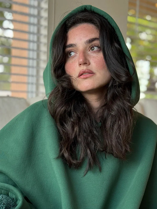 Oversized Cozy Wearable Hoodie Blanket