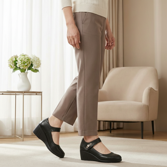 Women's Mid Heel Comfort Pumps