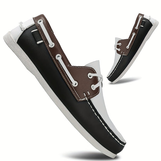 Slip On Boat Shoes With Grippy Durable Sole