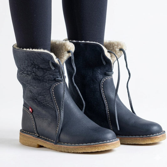 Waterproof Fur-Lined Winter Boots