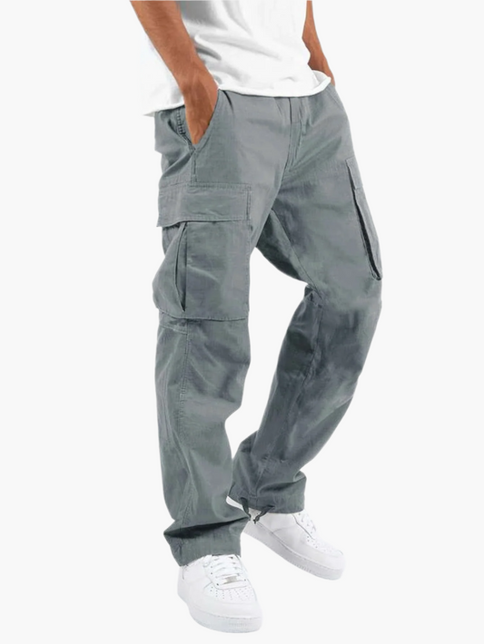 Men's Relaxed Fit Cargo Pants Streetwear Style