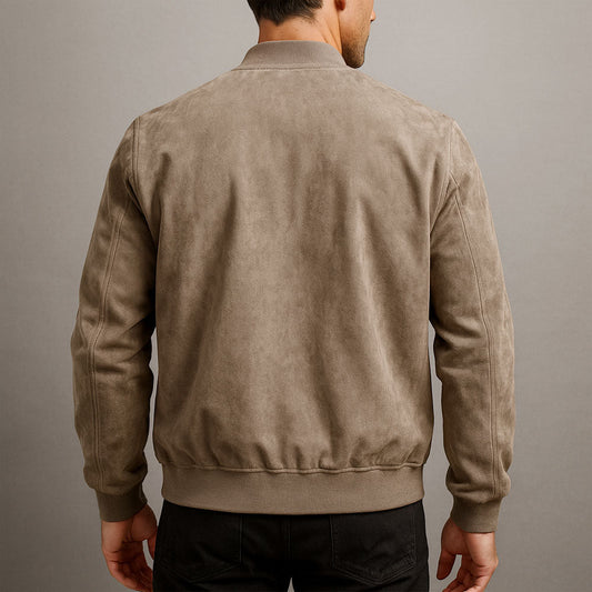 Minimalist Urban Bomber Jacket