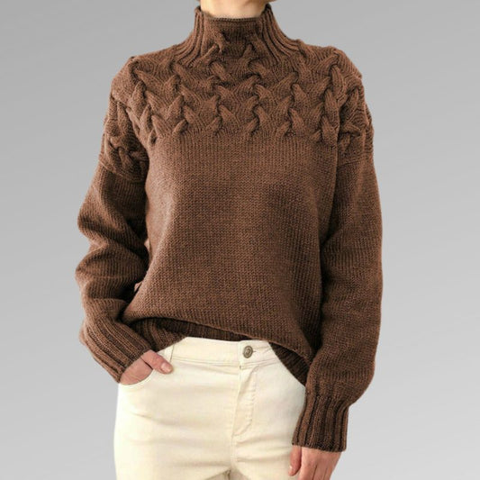 Reagan Women's Elegant Turtleneck Sweater