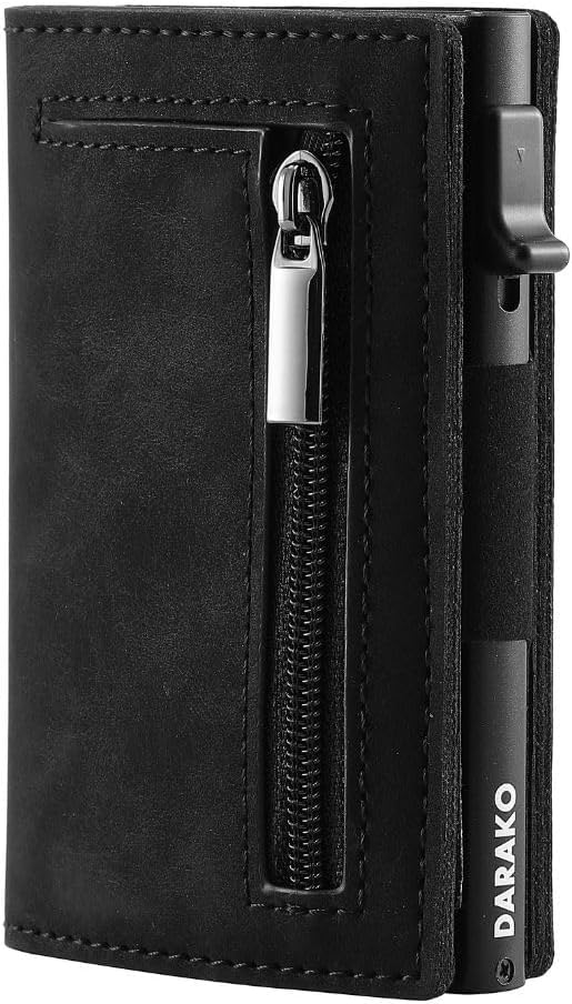 Slim Pop-Up Card Wallet With RFID Protection