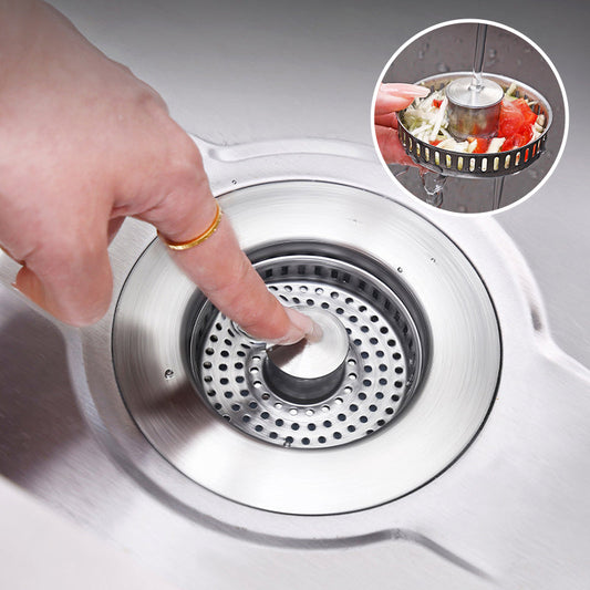 3-in-1 Kitchen Sink Drain Strainer