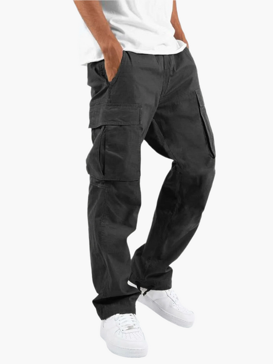 Men's Relaxed Fit Cargo Pants Streetwear Style
