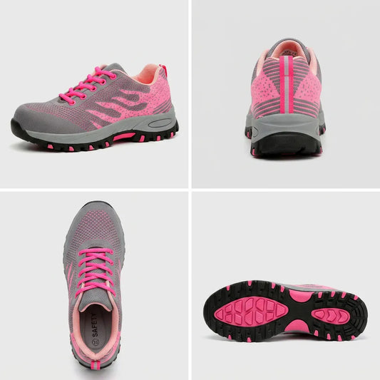 Women's Orthopedic Steel Toe Safety Sneakers