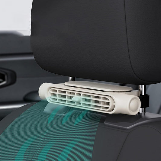 Bladeless USB Car Headrest Fan With 3 Speeds
