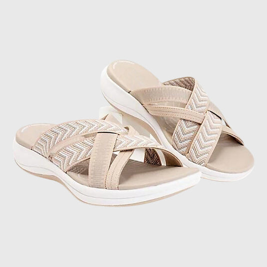 Gel Insole Orthopedic Sandals with Triple-Arch Support