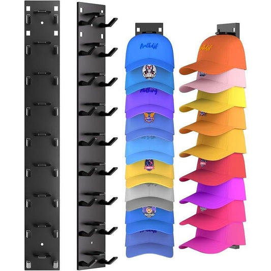 Wall Mounted Cap Organiser 2 Pack