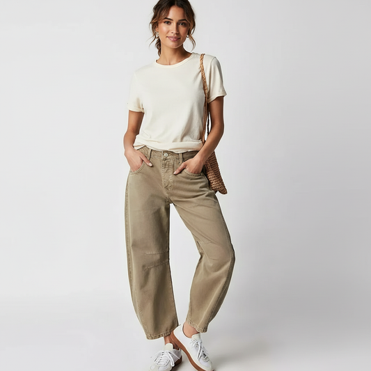 High Waist Baggy Wide Leg Jeans