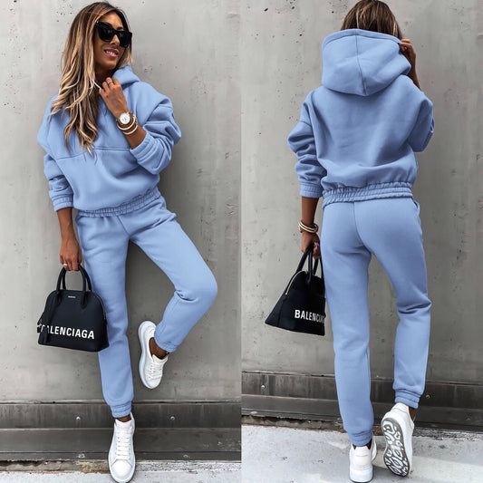 Women's Two Piece Soft Lounge Jogger Set