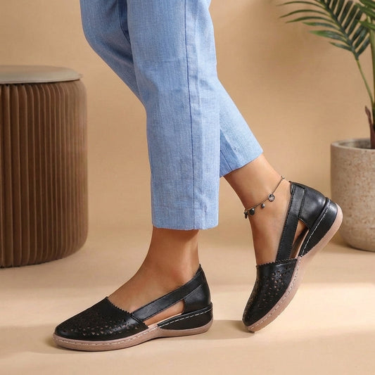 Breathable Cut Out Orthopedic Walking Loafers