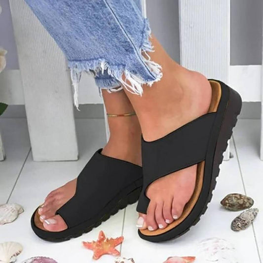 Women's Orthopedic Block Heel Strap Sandals