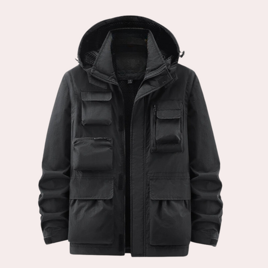 Regular Fit Hooded Winter Parka Jacket