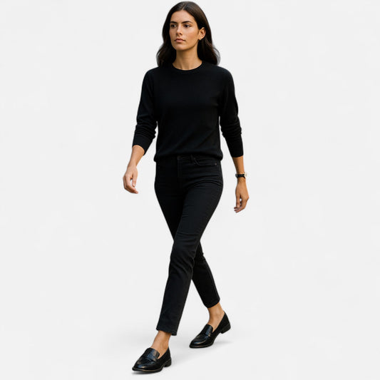 Classic Slip-On Leather-Style Loafers