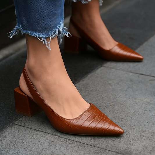 Lightweight Orthopaedic Heels With Padded Insole