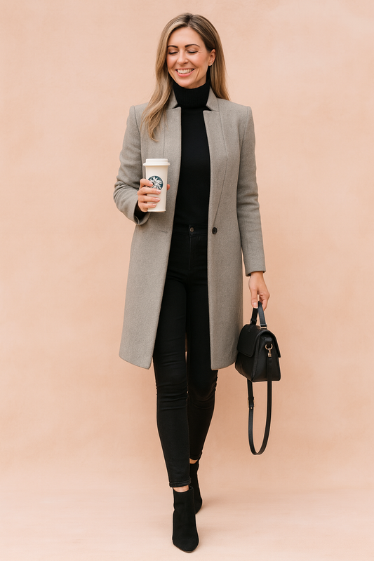Minimalist Structured Coat