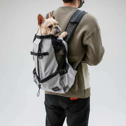 Hands Free Dog Carrier Backpack With Padded Straps