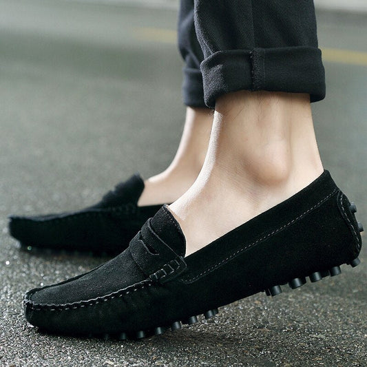 Men's Casual Suede Slip-On Loafers