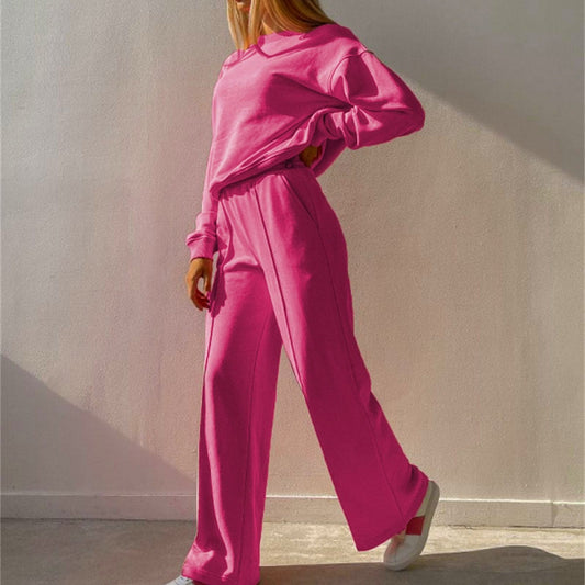 Relaxed Fit Two Piece Jogger Tracksuit Set