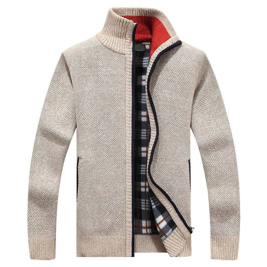 Men's Quilted Lined Zip-Up Vest